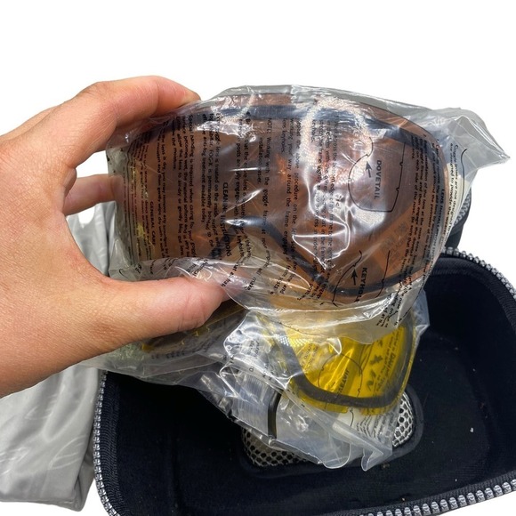 Smith Phenom Turbo Replacement Fan Lens Yellow, Clear, Brown With Case New - Picture 6 of 15